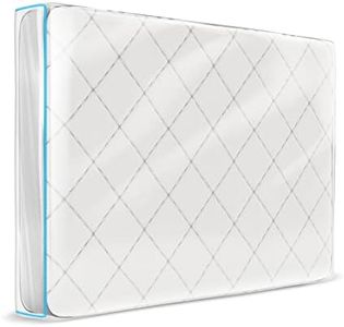 Housse Protection Matelas 200x200 cm (Epaisseur 30 cm) en Plastique (11 tailles Disponibles) - Housse Matelas avec Fermeture Éclair Large - Sac de Stockage, Rangement Déménagement - Résistant