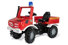 rolly toys | rollyUnimog Fire Brigade Truck | Pedal Mercedes Unimog | 036639
