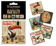 Guinness Heritage Advertising Drip Mat Coasters