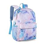 Fenrici Tie Dye Backpack: The Perfect Girls' Backpack for School, Teens and Kids with Padded Laptop Compartment, Tie Dye, Pink, 16 Inch