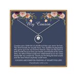 Dainty Necklace for Women Girls, Infinity Circle Necklace Gifts for New Mom Granddaughter Best Friend Bridesmaid Cross Necklace for Religious Gifts Sister Cousin Aunt Gifts Happy Birthday Necklace,