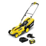 Kärcher 18v Lawn Mower LMO 18-36 Battery Set, Incl. 18v Battery and Fast Charger, Performance: 350m², Cutting Width: 36cm, Adjustable Cutting Height: 30-70mm, Mulching Plug, 45L Catcher Box