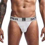 SKYSPER Jockstrap for Men Jock Strap Athletic Supporter Sports Underwear with Leg Strap