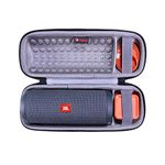 XANAD Case for JBL Flip Essential 2 / JBL Flip Essential Portable Bluetooth Speaker (Grey Lining)