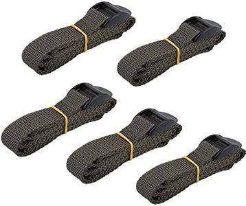 5pcs Trail Camera Straps, Camera Mount Strap Tree Mount Strap Luggage Strap, 1.45m, Dark Olive Green