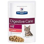 HILL'S PRESCRIPTION Diet Cat Digestive Care i/d Wet Food Chunks in Gravy with Salmon 12x85g Pouch