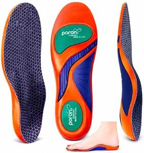 Arch Support Orthotic Insoles, Plantar Fasciitis Insole, 7-Times-Shock-Protection, Orthotic Work Boot Insoles for Flat Feet, Heel Pain Relief & All-Day Comfort (EU 39-40 (26CM))