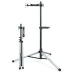 Feedback Sports | Sport-Mechanic Bicycle Repair Stand | Bicycle Workstand W/Tripod Base | Lightweight and Durable | Aluminum Steel Hybrid Construction | Black (Black, Sport Mechanic 2.0)