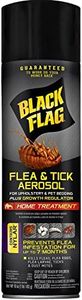 Black Flag Flea & Tick Killer for Upholstery & Pet Bedding Aerosol, 16-Ounce