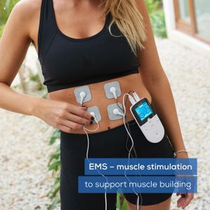 Beurer EM49 Digital TENS & EMS Machine – 3-in-1 Pain Relief, 70 Programs, 2 Channels