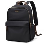 GOLF QUALITY Laptop Backpack 14 Inch Daypack Travel Work Commuter Casual Backpack for Women, Black, 14 Inch, Modern