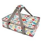 Casserole Carrier For Hot or Cold Food,Casserole Carrier,Pie Carrier,Casserole Dish With Lid and Carrying Case,Insulated Food Warmer Bag For Party/Picnic.Keep Food Warm Pioneer Woman Dishes (Floral#2)