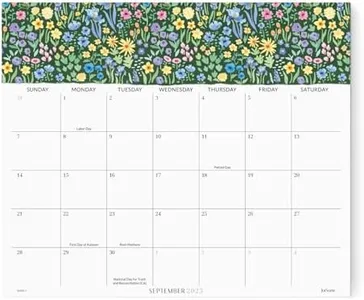 Jotsome Magnetic Calendar for Refrigerator 2025-2026, Academic Monthly Fridge Calendar From August 2025 to December 2026 13x11 inch, Easy Organizing (Floral)