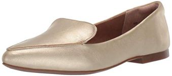 Amazon Essentials Women's Loafer Flat, Gold, 9.5