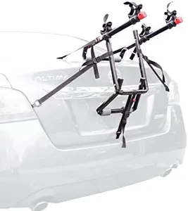 Allen Sports Deluxe 2-Bike Trunk Mount Rack, Model 102DN-R, Black