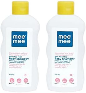 Mee Mee Gentle Baby Shampoo 400ml | For Daily Moisturizing Enriched with Olive Extracts | Tear-Free Formula Nourishes & Protects Sensitive Skin | Hypoallergenic, Sulfate and Paraben-Free (Pack of 2)