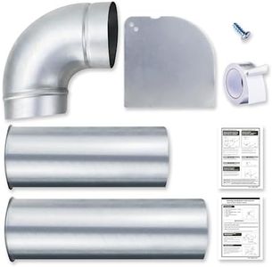 383EEL9001L 3911EZ9131X Upgraded Dryer Side Venting Kit Perfectly Compatible with LG Gas or Electric Dryers, Compatible with Kenmore Dryers Replacement Part AP5672784 Replace 2400642, PS7784989