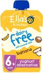 Ella's Kitchen Dairy Free Banana Yoghurt Alternative from 6 Months 90g (Pack of 6)