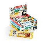 Yubi Bar Variety Box 12 Pack - Protein Bars - 99 Calories, High in Protein and Fibre, Low in Sugar, Gluten and Dairy Free, Vegan and Vegetarian Friendly