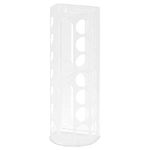 Ikea TSSP Plastic Bag Dispenser, White (Size: Width:16cm, Depth:13cm, Height:45cm)