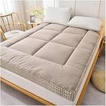 UE-MAOLU Skin Friendly Futon Mattress Japanese Floor Mattress, Thicken Tatami Mat Sleeping Pad Portable Roll Up Tatami Mattress Twin, Full, Queen, King (Color : F, Size : 100 * 120cm)