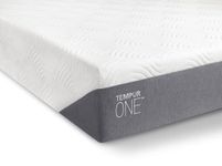 TEMPUR By One Firm Mattress Double Size 135 x 190 cm, 20 cm Thick Memory Foam Mattress, Washable Cover, 10 Year Mattress Guarantee