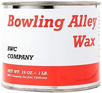 Bowling Alley Wax, Clear Paste Wax, 16 oz. Can