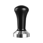 49mm Espresso Tamper, SANTOW Barista Coffee Tamper with Flat Stainless Steel Base – Professional Espresso Hand Tamper