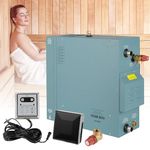 VARIPOWDER 9kw Steam Shower Generator for Bath Sauna SPA, Steam Shower Kits System Auto-draining System, Aromatherapy Steam Head, Controller Panel for 8-11m³