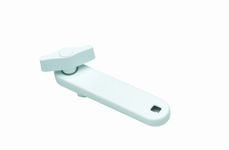 Culinare C10007 Lift Off Tin Opener | White | Plastic/Stainless Steel | Manual Can Opener | Side-Cutting/Clean Lid Removal/for Left or Right-Handed Users