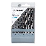 Bosch Professional HSS PointTeQ 10pcs Set, casse, Pack of 10