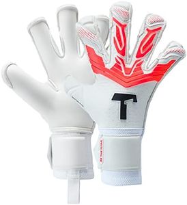 T1TAN Alien Infinity 2.0 - Soccer Goalie Gloves - Contact Cut and 4mm Gecko Grip - Size 7