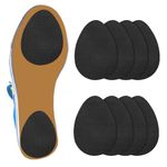 Sibba Shoe Soles 4 Pairs Rubber Repair Comfort Sole Stick On Grips Anti Slip Pads Protectors Stickers Non-Slip Bottom Sticker Self-Adhesive Grip High Heels Protector Heel Insoles