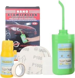 Newvent® 1Pc Advanced Nano Atomization Headlight Restoration Kit for Crystal Clear Car Lens Cleaning, Oxidation Removal, Long-Lasting Shine – Complete Auto Light Repair & Polishing Set