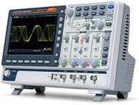 GW Instek GDS-2204E Digital Storage Oscilloscope, 4-Channel, 1 GSa/s Real-Time Sampling Rate, 200 MHz, 10M Memory Depth, VPO Technology