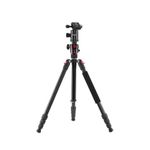 Simpex 540 Heavy Duty Professional Aluminium Tripod Cum Monopod Stand | 4-Section Height Adjustment | 7kg Max Load Capacity | Lightweight Foldable Design for DSLR Cameras, Camcorders & Video Shooting