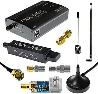 Nooelec NESDR Smart HF Bundle: 100kHz-1.7GHz Software Defined Radio Set for HF/UHF/VHF Including RTL-SDR, Assembled Ham It Up Upconverter, Balun, Adapters