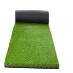 Yazlyn Collection 50MM Polyester Blend High Density Artificial Grass Carpet Mat, Doormat for Balcony, Lawn, Door With 4 layers Protection (2X5 Feet)