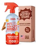 Pet Stain & Odor Miracle - Enzyme Cleaner for Dog and Cat Urine, Feces, Vomit, Drool (Fall Spice Scent, 32 FL OZ)