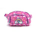 Kids Fanny Pack Cute Waist Bag Unicorn Small Fanny Packs for Girls Boys-Pink