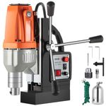 Vevor 980W Magnetic Drill Press with 37622 Inch (35mm) Boring Diameter Magnetic Drill Press Machine 2700 LBS Magnetic Force Magnetic Drilling System 680 RPM Portable Electric Magnetic Drill Press