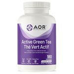AOR Active Green Tea 700mg, 180 Vegan Caps 60-Day Supply - Powerful EGCG Green Tea Extract Supplement for Liver & Digestive Support & Cardiovascular Function - Non-GMO, Gluten-Free Antioxidant Formula