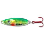 Northland FMS3-20 Forage Minnow Jig'n Spoon, 1/8-Ounce, Super-Glow Perch