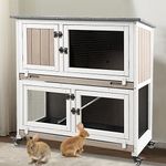 Ketive 36" L Rabbit Hutch Indoor wi