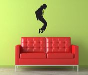 Sticker Studio Michael Jackson Wall Sticker (PVC Vinyl,Size - 91 CM X 38 CM)