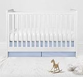 Bacati Solid Crib/Toddler Bed Skirt