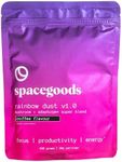 Spacegoods - Rainbow Dust v1.0 - Coffee Flavour Lions Mane Mushroom Powder - Energy Drink Superfood, Coffee Alternative - with Chaga, Cordyceps, Maca Root, Ashwagandha - Vegan - 30 Servings