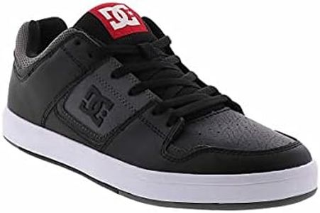 DC Men's Pure Skate Shoe, Black, 10
