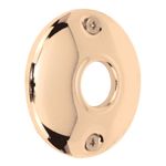 Prime-Line Products E 2541 Steel Door Knob Rosettes, 2-1/2-Inch, Brass Plated