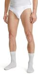 FALKE Men Daily Comfort Briefs 2-Pack, White (White 2000), S